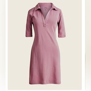 Chic Mauve V-Neck Dress